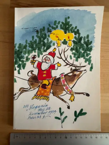 DDR Monatsheft - Das Magazin Heft 12 Dezember 1984 - Kultur Kunst Unterhaltung