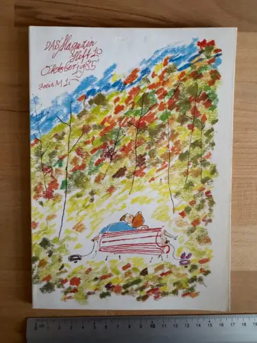 DDR Monatsheft - Das Magazin Heft 10 Oktober 1985 - Kultur Kunst Unterhaltung