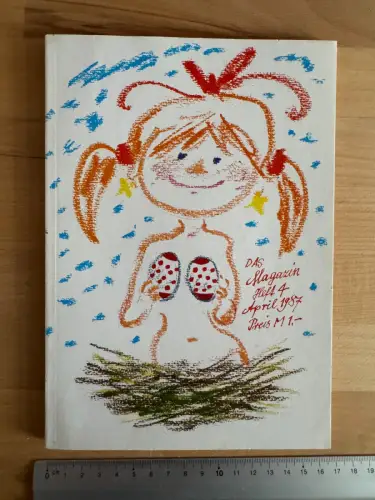 DDR Monatsheft - Das Magazin Heft 4 April 1987 - Kultur Kunst Unterhaltung