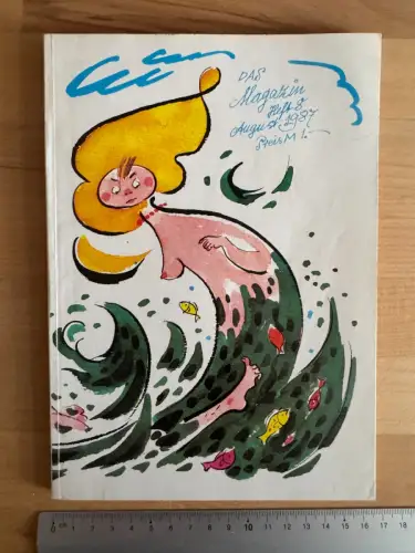 DDR Monatsheft - Das Magazin Heft 8 August 1987 - Kultur Kunst Unterhaltung