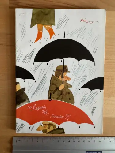 DDR Monatsheft - Das Magazin Heft 11 November 1987 - Kultur Kunst Unterhaltung