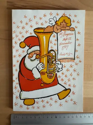 DDR Monatsheft - Das Magazin Heft 12 Dezember 1987 - Kultur Kunst Unterhaltung