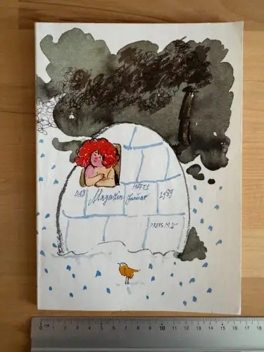 DDR Monatsheft - Das Magazin Heft 1 Januar 1989 - Kultur Kunst Unterhaltung