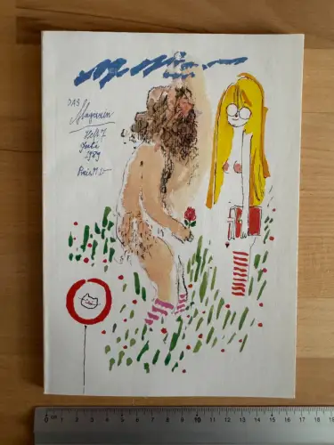 DDR Monatsheft - Das Magazin Heft 7 Juli 1989 - Kultur Kunst Unterhaltung