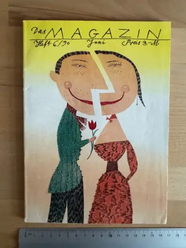 DDR Monatsheft - Das Magazin Heft 6 Juni 1990 - Kultur Kunst Unterhaltung