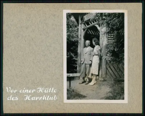 19x Foto - Alexisbad Harzgerode in Sachsen Anhalt - 1942 Wehrmacht Fronturlaub