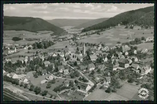 Echt Foto AK - Baiersbronn Schwarzwald hochwertig Luftbild Schöning & Co Lübeck