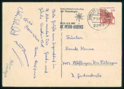 4x AK - Nordsee Husum Landkarte Halbinsel Eiderstedt und Kutsche im Wattenmeer