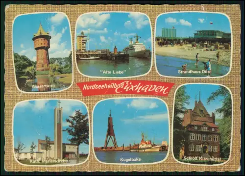 11x AK - Cuxhaven Nordseeheilbad Ansichten Schiffe Strand und andere