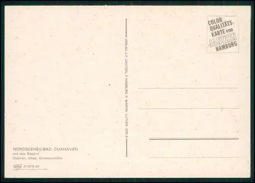 11x AK - Cuxhaven Nordseeheilbad Ansichten Schiffe Strand und andere