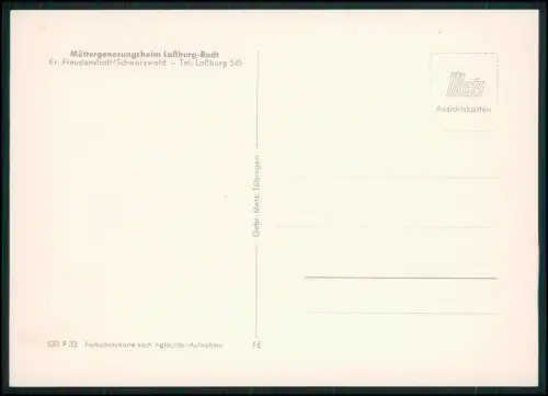 7x AK - Loßburg-Rodt Schwarzwald - Evangelisches Müttergenesungsheim - Ansichten