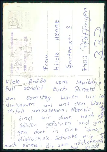 8x AK - Tirol Österreich Alpen - Ötztal Umgebung Innsbruck - Wien und andere