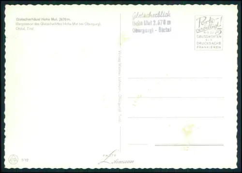 8x AK - Tirol Österreich Alpen - Ötztal Umgebung Innsbruck - Wien und andere