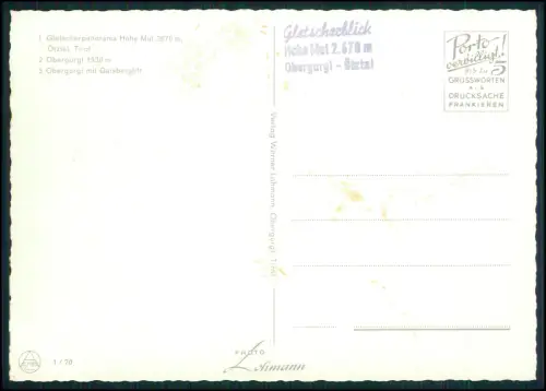 8x AK - Tirol Österreich Alpen - Ötztal Umgebung Innsbruck - Wien und andere