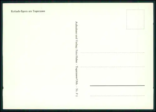 5x AK - Gasthof Holz bei Bad Wiessee - Rottach Egern - Spitzingsee - Tegernsee