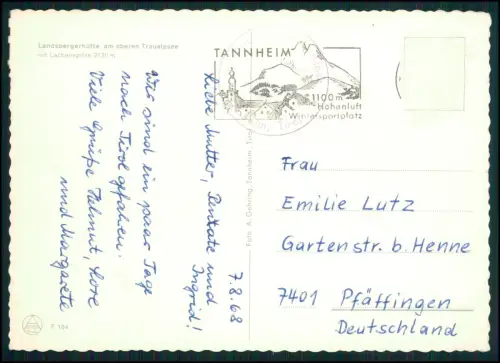 5x AK - Gasthof Holz bei Bad Wiessee - Rottach Egern - Spitzingsee - Tegernsee