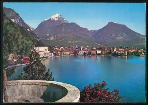 8x AK - Gardasee - Lago di Garda oder Benaco - Panorama Ufer und andere vom See