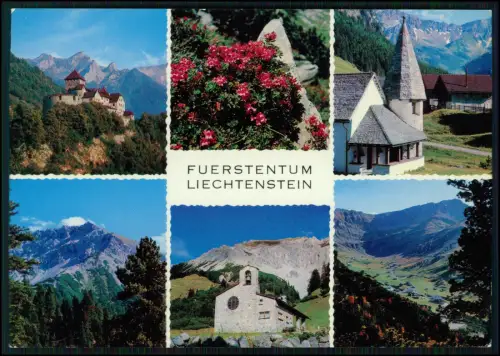 8x AK - Österreich Dörfer Grenze zur Schweiz Alpen - und andere aus der Umgebung