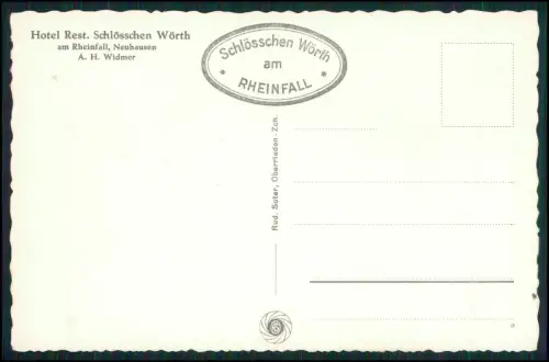 4x Echt Foto AK - der Rheinfall bei Schaffhausen - diverse Ansichten