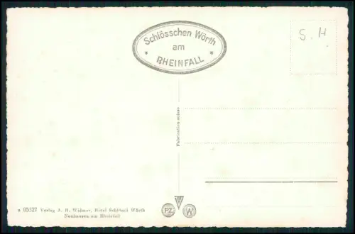 4x Echt Foto AK - der Rheinfall bei Schaffhausen - diverse Ansichten