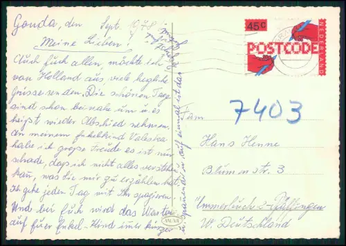 7x AK - Holland Niederlande - Windmühle Blumen Gouda Tracht - und andere NL