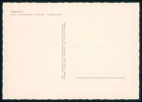 4x AK - Insel Helgoland - diverse Ansichten