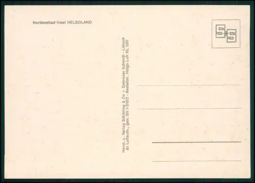 4x AK - Insel Helgoland - diverse Ansichten