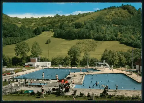 3x AK - Schönau im Schwarzwald beheiztes Schwimmbad - und andere vom Ort