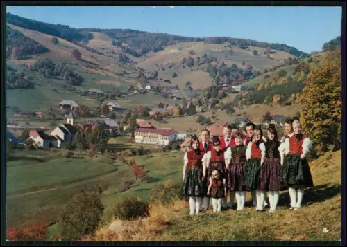 3x AK - Wieden im Schwarzwald - Lkr. Lörrach - Trachtengruppe und andere vom Ort