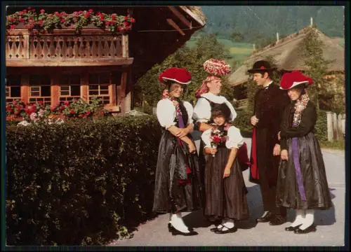 3x AK - Wieden im Schwarzwald - Lkr. Lörrach - Trachtengruppe und andere vom Ort