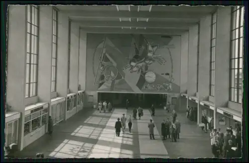 3x AK - Heidelberg am Neckar - Innenansicht vom Hauptbahnhof Eingangshalle uvm.
