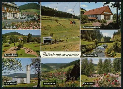 3x AK - Baiersbronn im Schwarzwald - Cafe Gasthof Pension Berghof - G. Gaiser