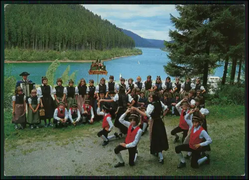 2x AK Seewald Freudenstadt Trachten Volkstanzgruppe Kinder Tracht Akkordeonmusik