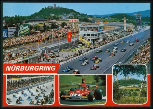 AK - Adenau Nürburgring Eifel Rennstrecke Motorsport Formel 1 Rennen Motorräder