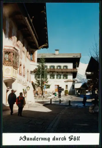 10x Foto - Söll in Tirol, Österreich Ski-Welt Kaisertal Brixental Wanderparadies
