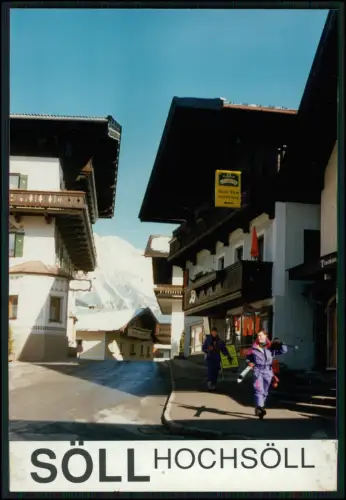 10x Foto - Söll in Tirol, Österreich Ski-Welt Kaisertal Brixental Wanderparadies