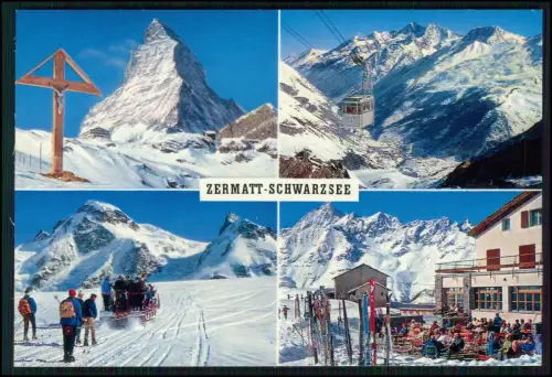 10x AK - Ansichtskarte Postkarte - Zermatt - Kanton Wallis Schweiz