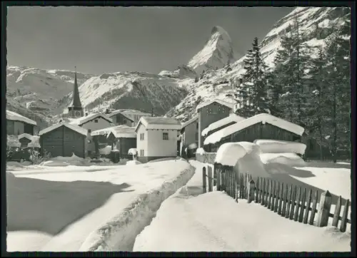 10x AK - Ansichtskarte Postkarte - Zermatt - Kanton Wallis Schweiz