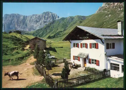 2x AK - Seiseralm Molignon Dolomiten - Südtirol Rifugio Alpe di Siusi Bergblick