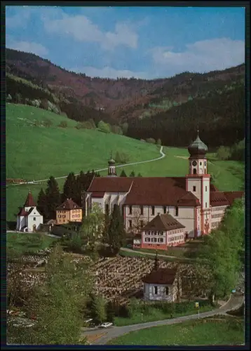 AK - Pfarrkirche St. Trudpert im Münstertal - ehemaliges Benediktinerklosters