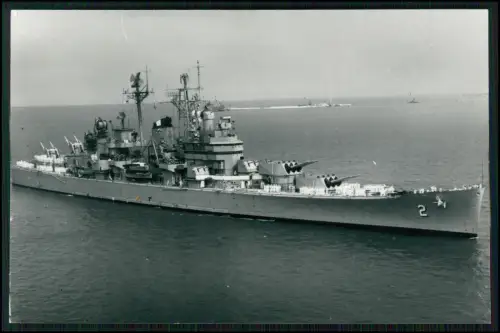 Foto 14x9cm Canberra US Kreuzer CAG 2 Foto 1956 Lenkwaffen Umbau US Navy Pazifik