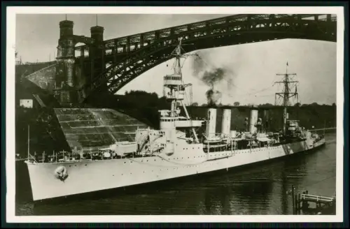 Foto 14x9cm - USS Marblehead US Kreuzer CL 12 - Nord Ostsee Kaiser-Wilhelm-Kanal