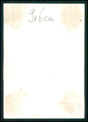 Foto 9x6cm - Porträt Soldat Wehrmacht - u. Zettel Brief handschriftliche Widmung