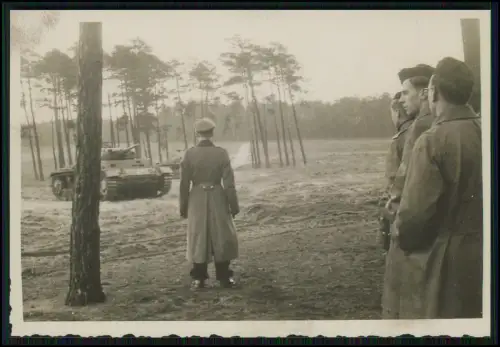 3x Foto 13x9cm - nach 1945 - German Panzer Tank WK 2.