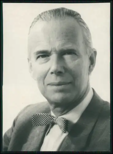 Foto 15x10cm - Porträt Wolf Graf von Baudissin - signiert Autogramm Bundeswehr