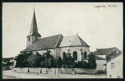 1.WK Landwehr inf. Rgt.122 - Soldat R. Betz - Feldpost Okt. 1915 Lagarde Moselle