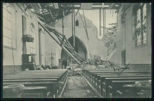 1.WK Landwehr inf. Rgt. 122 - Soldat R. Betz- Feldpost Nov. 1915 Leintrey Kirche