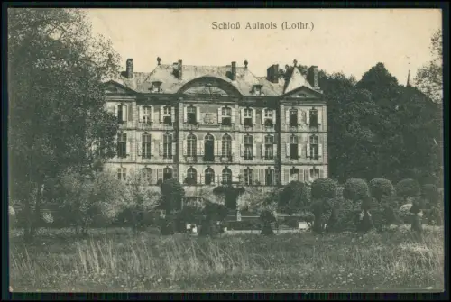 1.WK Landwehr inf. Rgt. 122 - Soldat R. Betz- Feldpost Dez. 1915 Schloss Aulnois