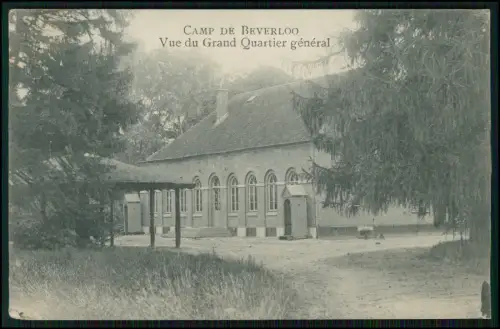 1.WK Landwehr inf. Rgt. 122 - Soldat R. Betz- Feldpost Jan. 1916 - Camp Beverloo