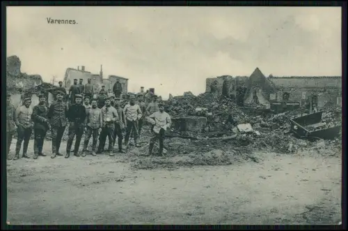 1.WK Landwehr inf. Rgt. 122 - Soldat R. Betz Feldpost März 1916 Varennes Argonne